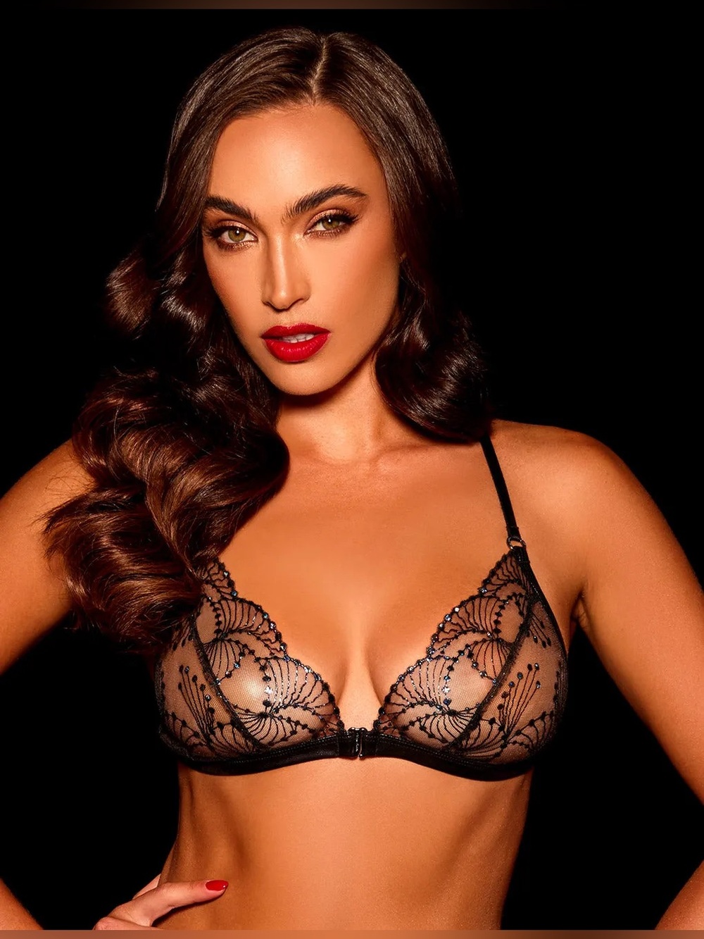Honey birdette noelle black bralette🖤